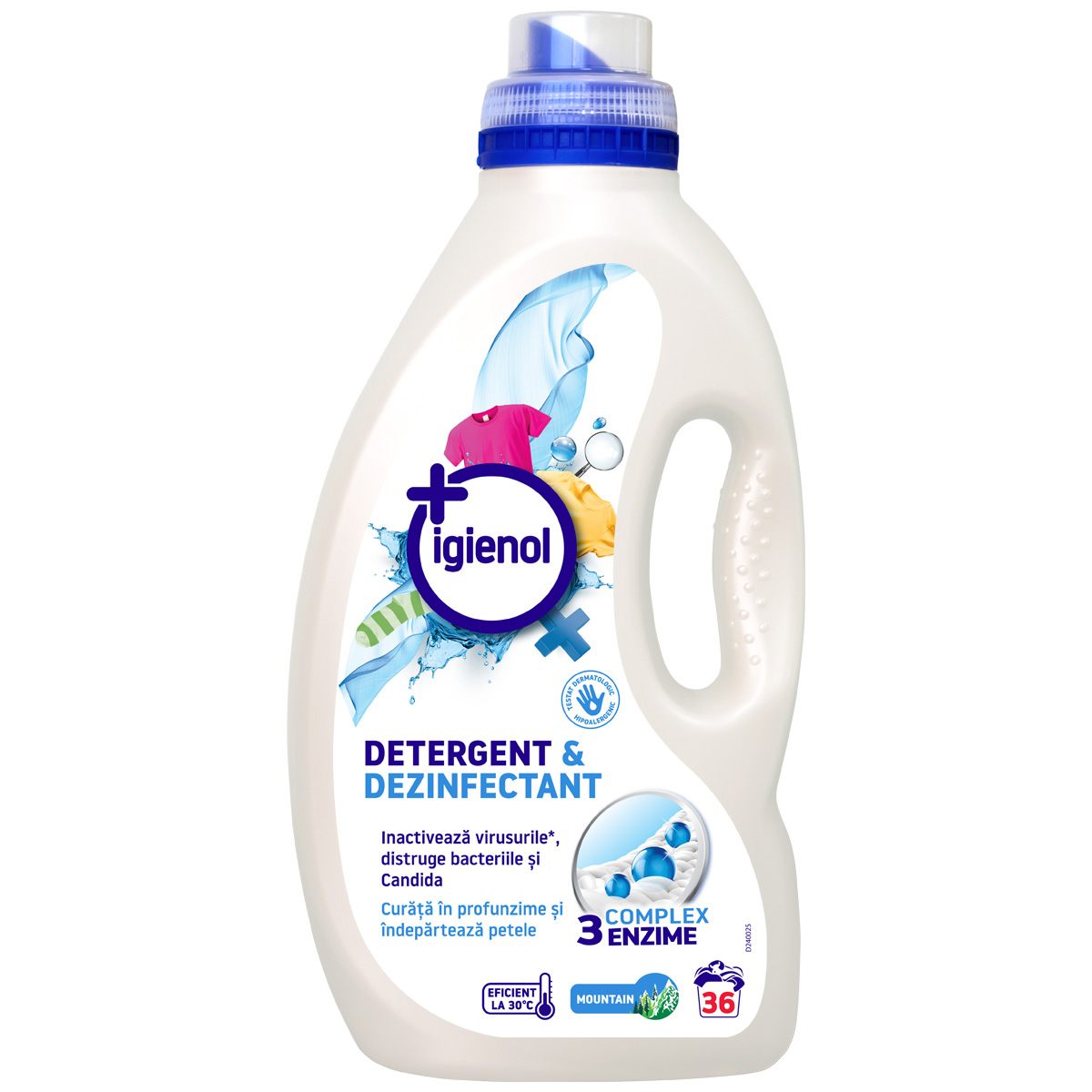 igienol detergent lichid dezinfectant mountain 1.8l